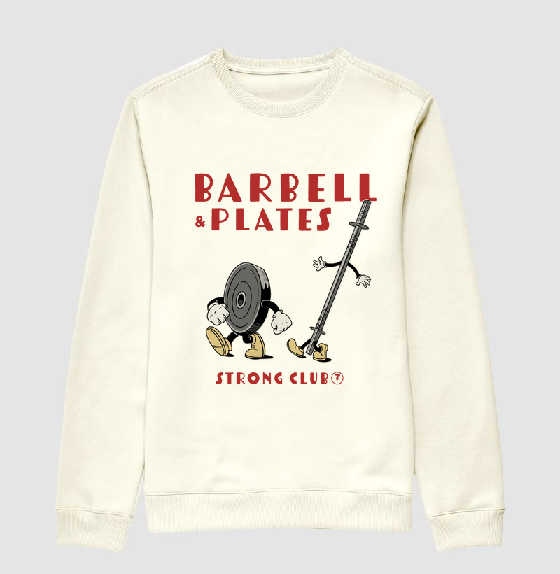 Suéter Barbell & Plates Strong Club