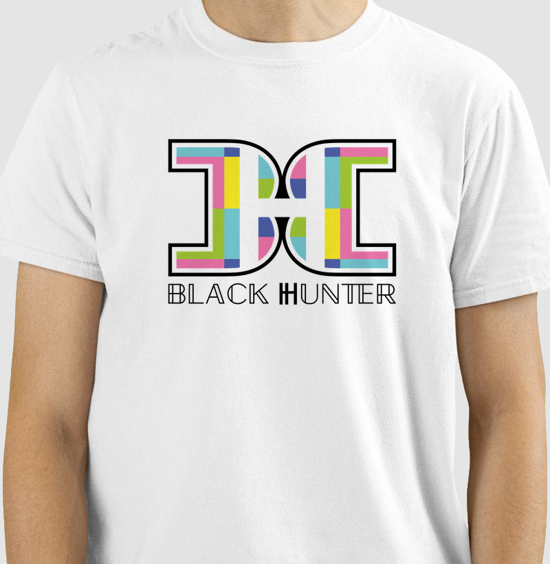 camiseta colors black hunter