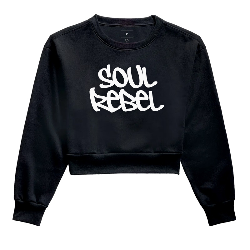Soul Rebel - Cropped Moletom