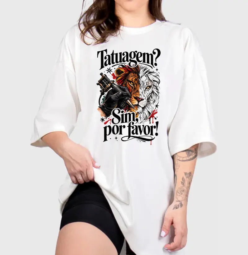 Tatuagem, por favor.