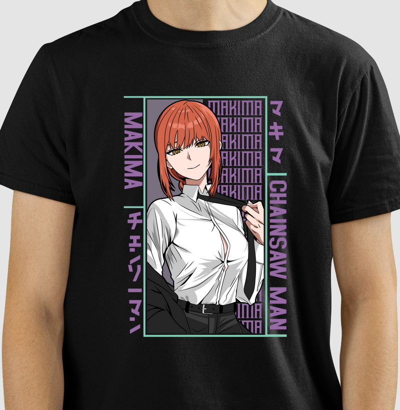 Camiseta Makima – Edição Control Authority