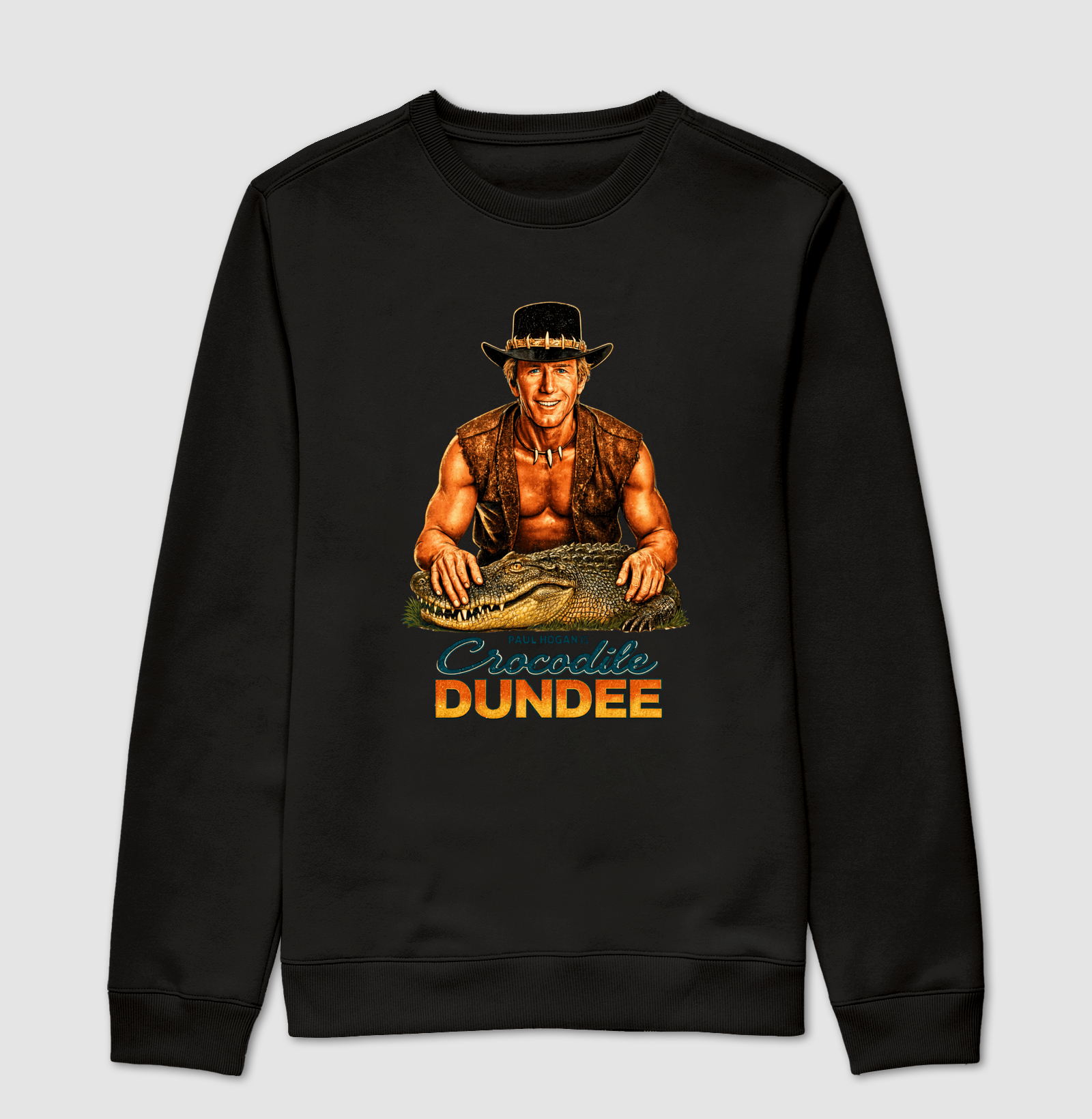 Camiseta Crocodilo Dundee Paul Hogan