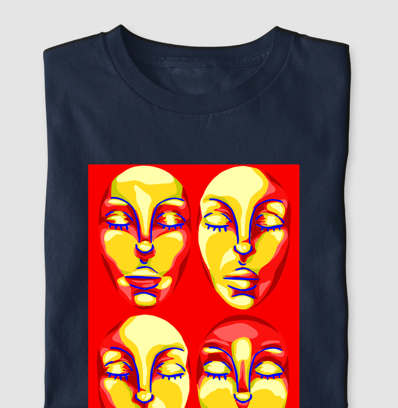 Camiseta Luz e sombra | elaeaarte