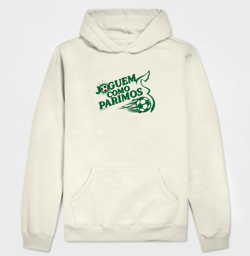 Joguem como PARIMOS Moleton Hoodie Slim
