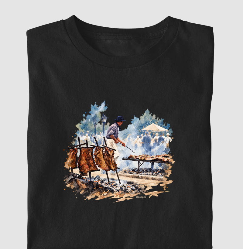 Costillar al Fuego - Camiseta Infantil