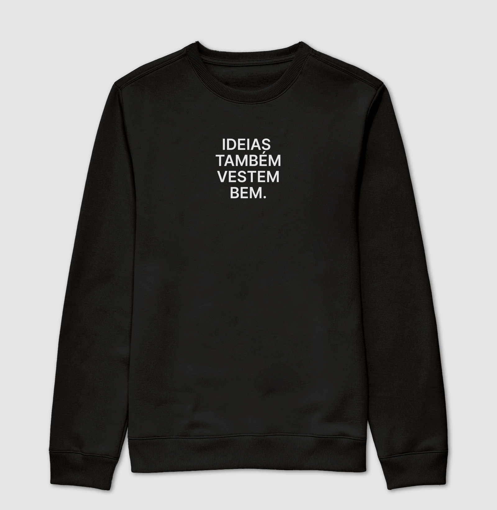 IDEIAS VESTEM BEM - Suéter Moletom