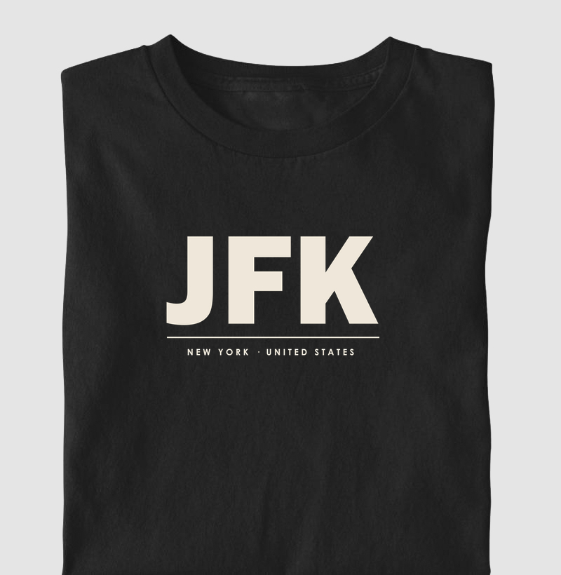 Camiseta JFK · Nova York