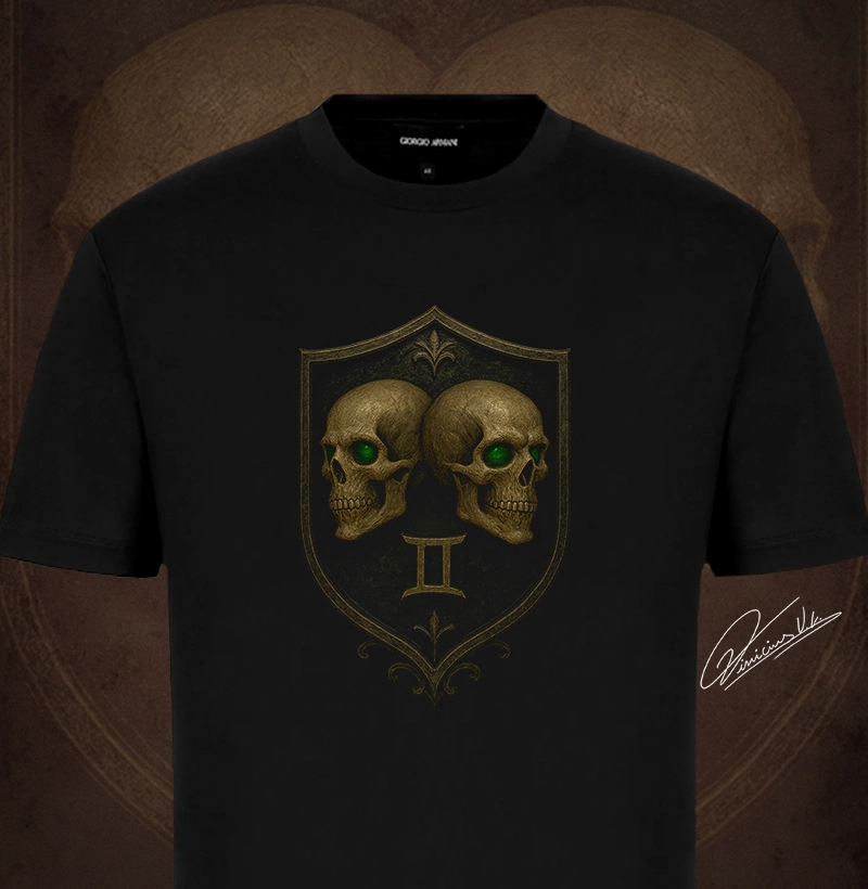 Gêmeos - Double Skull Face