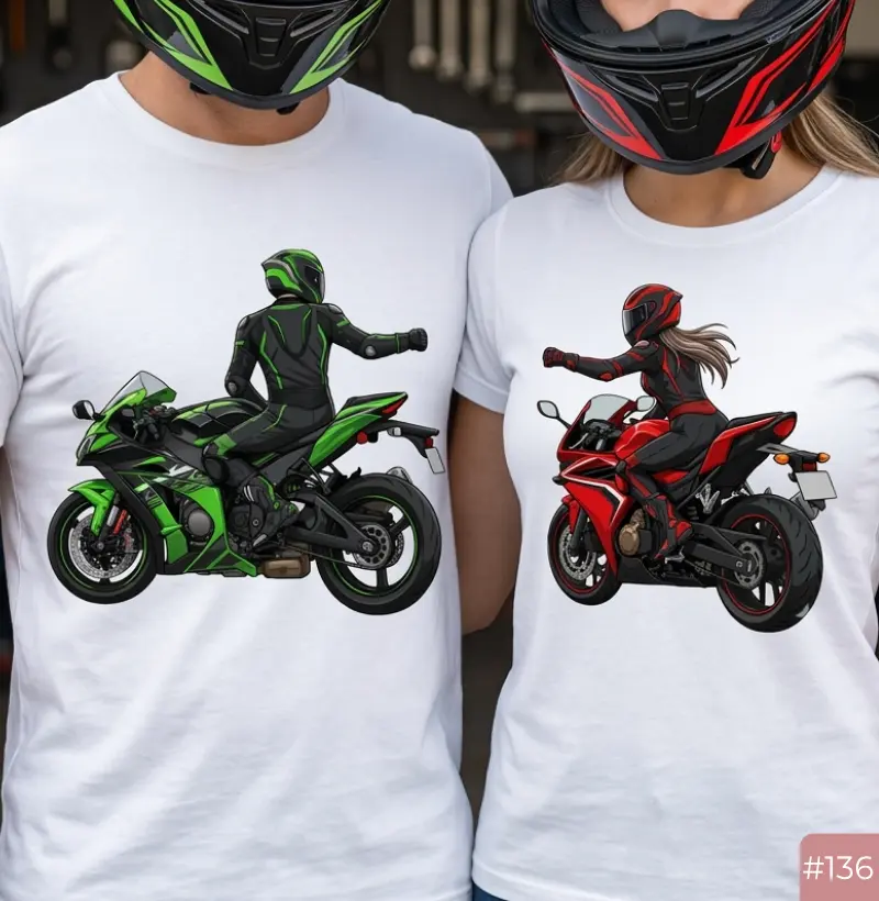 Camiseta #136 “Casal de Moto”