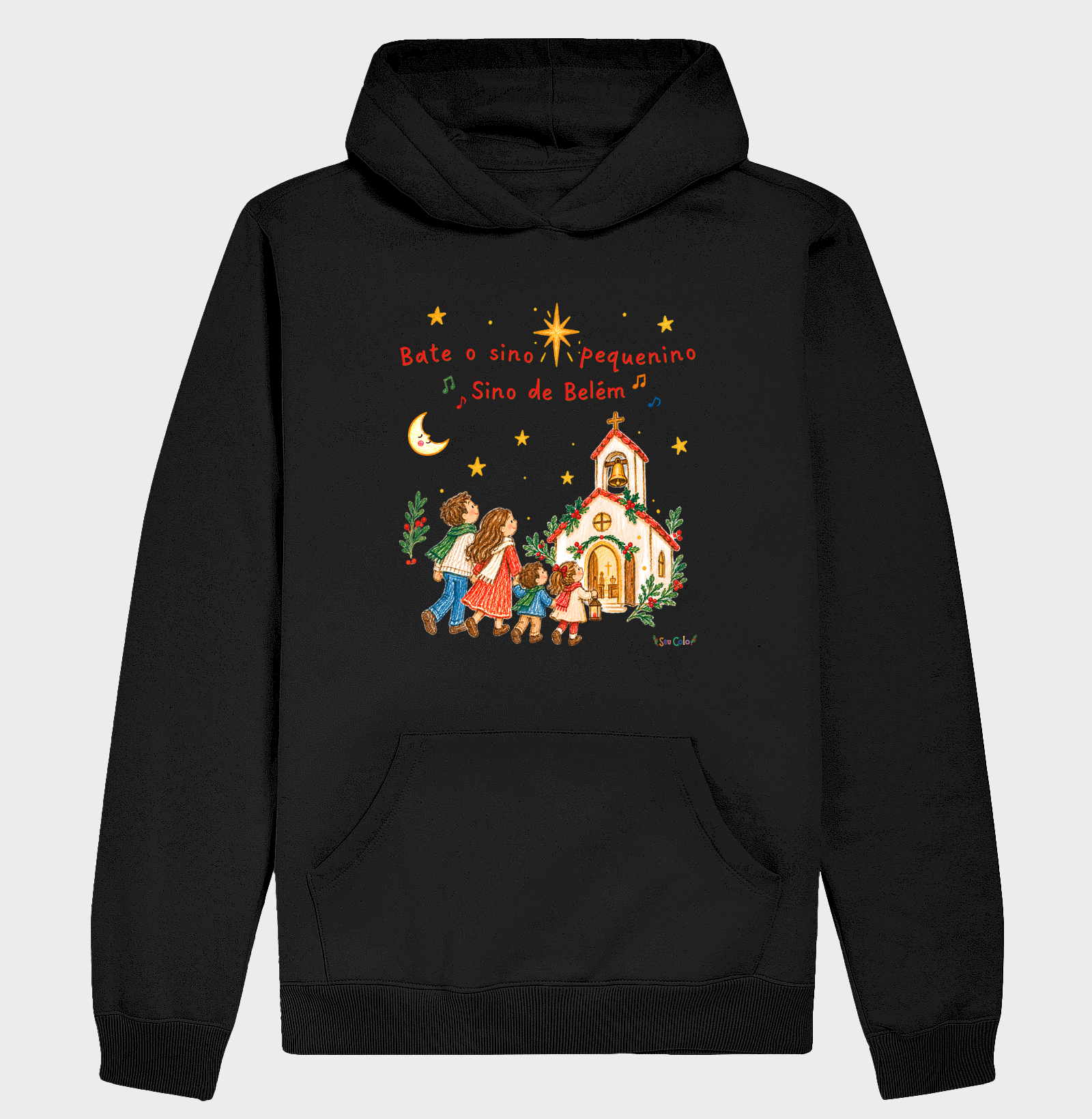 Bate o Sino. - Hoodie Moletom