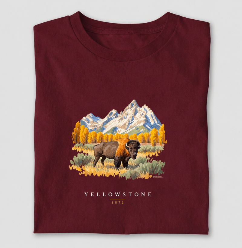 Bison - Yellowstone - Camiseta Infantil