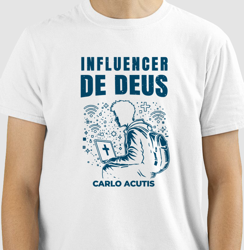 Camiseta Carlo Acutis | Influencer de Deus