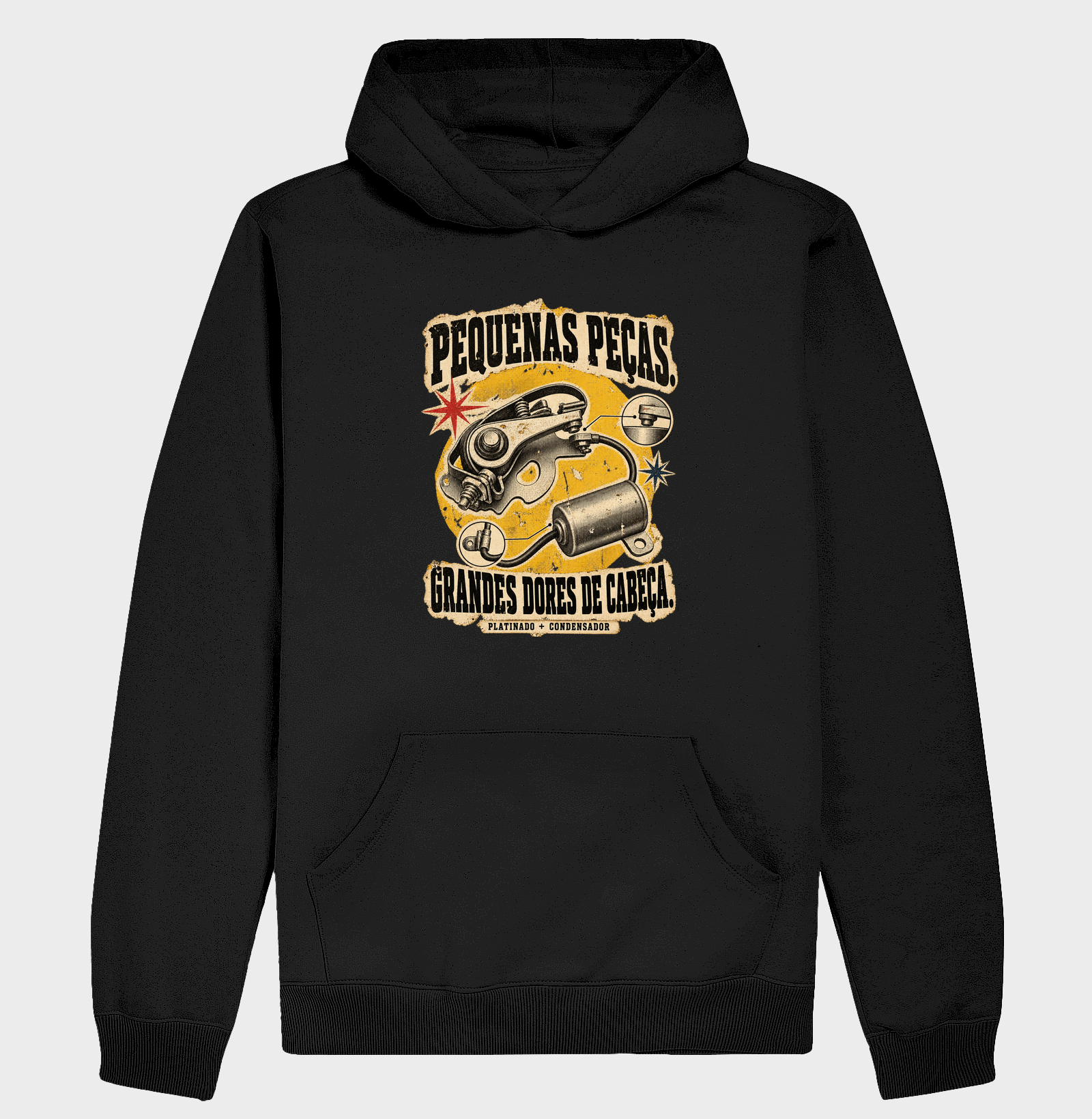 Condensador e Platinado - Hoodie Moletom