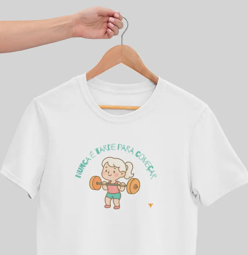 Nunca é tarde para começar