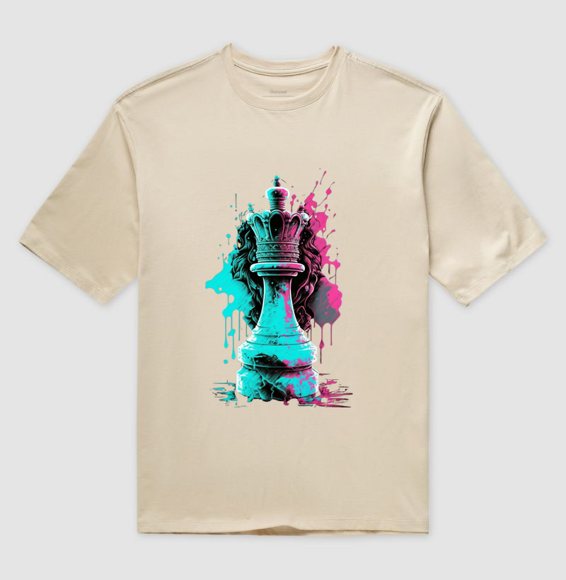 camiseta peça de xadrez