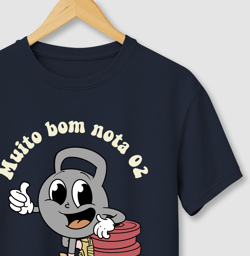 Camiseta Muito bom nota 02 