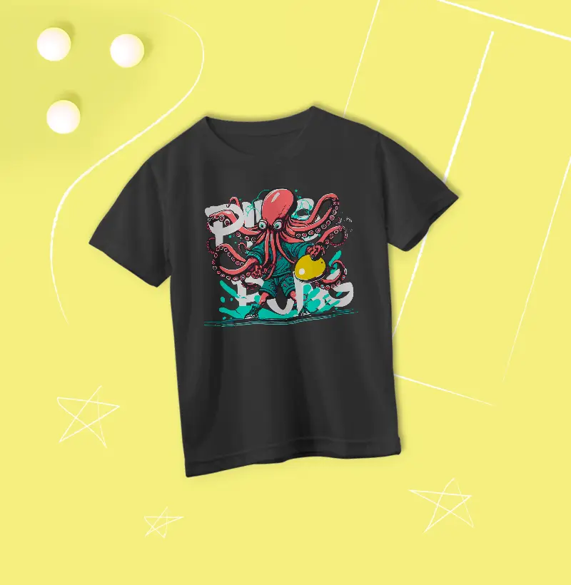 Polvo na mesa - infantil