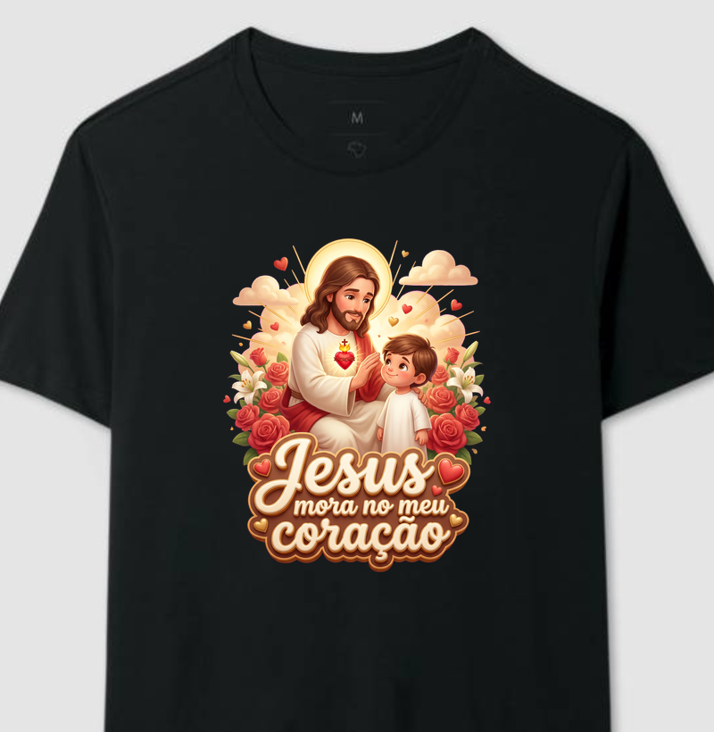Jesus mora no meu coração