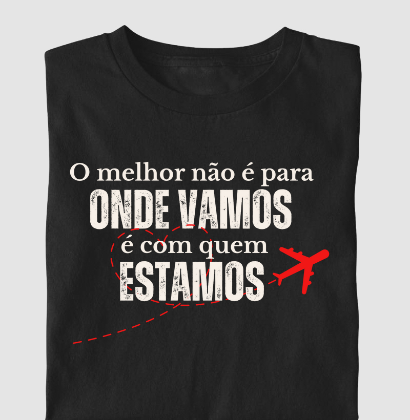 O melhor não é para onde vamos! (infantil)