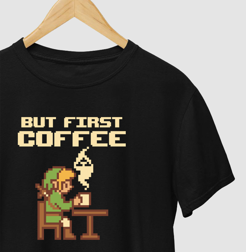 Camiseta Café Primeiro