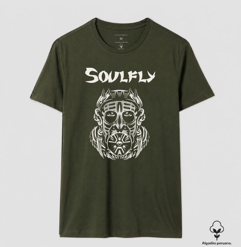Camiseta Premium - Soulfly