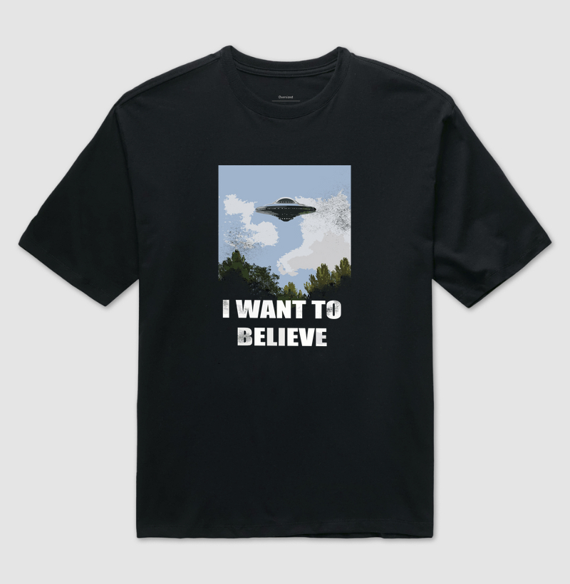 I want to believe