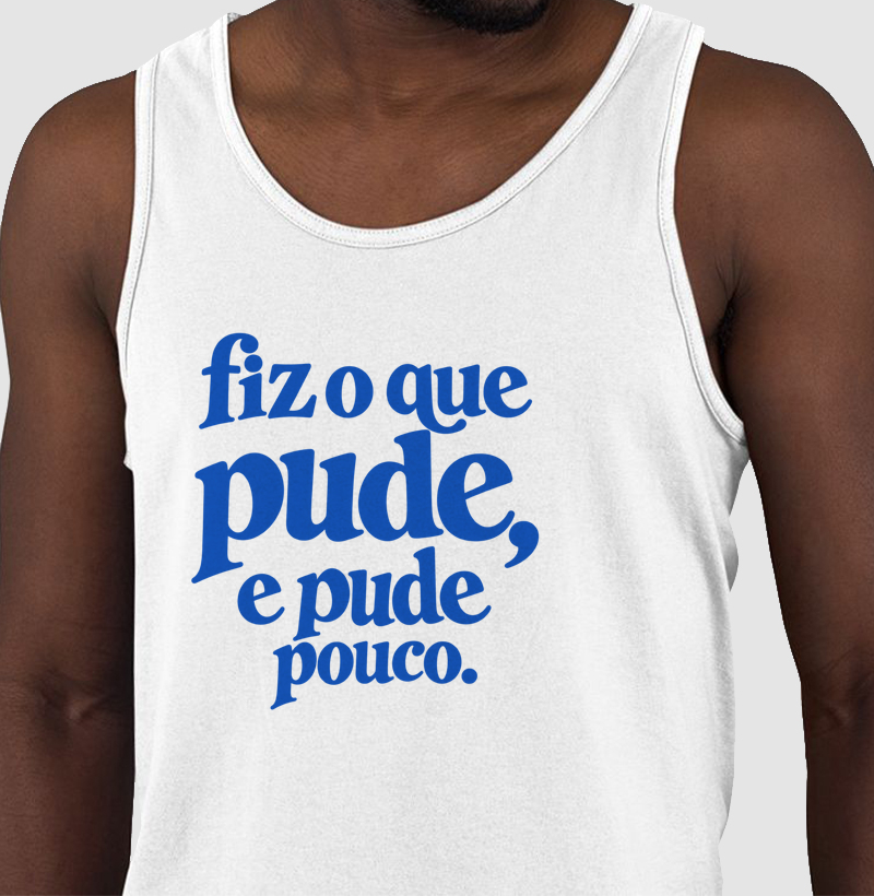 Fiz o que pude, e pude pouco. - Regata