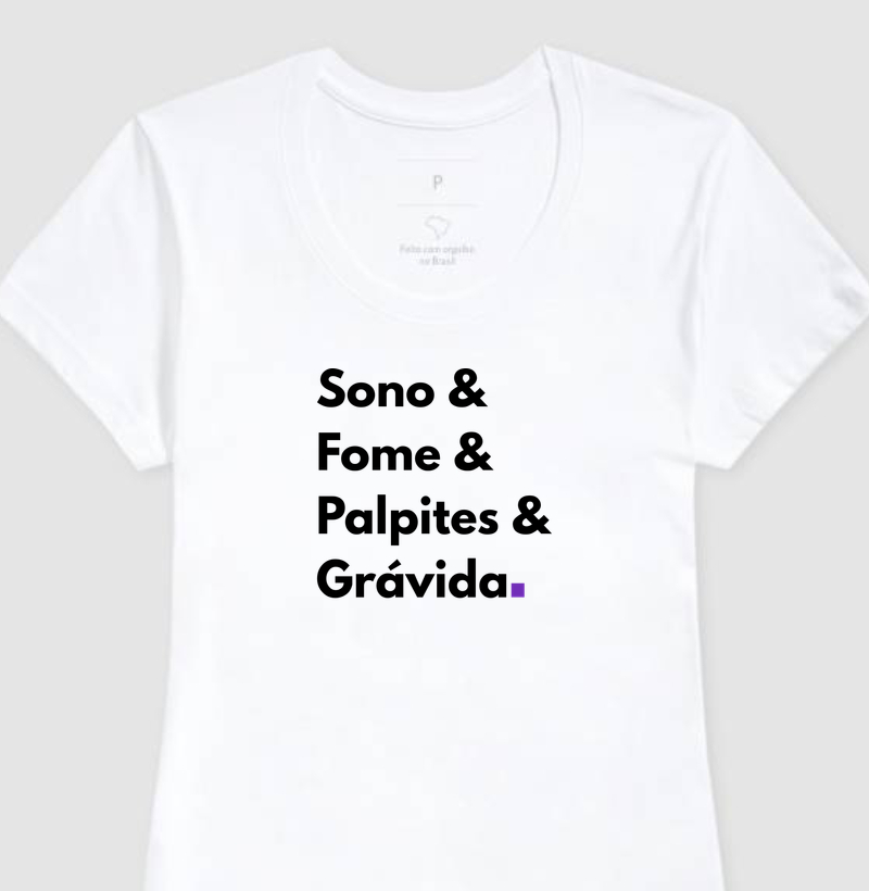 SONO&FOME&PALPITES&GRÁVIDA
