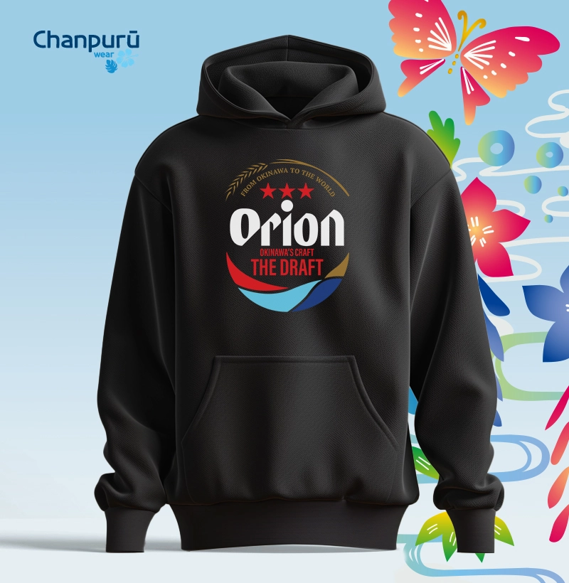 Hoodie Biru Colorido