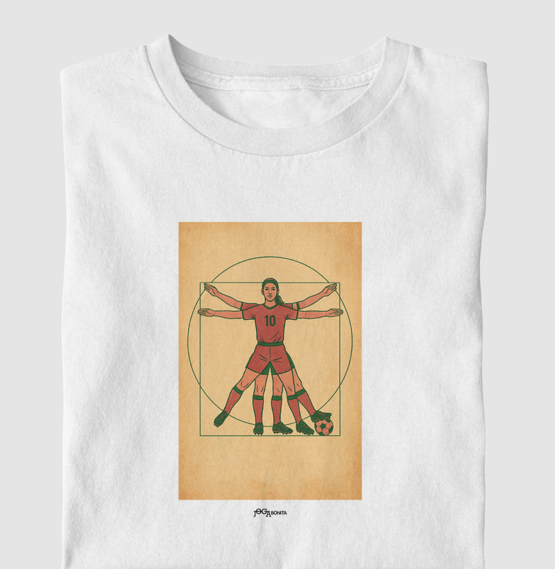 futebol arte - mulher vitruviana