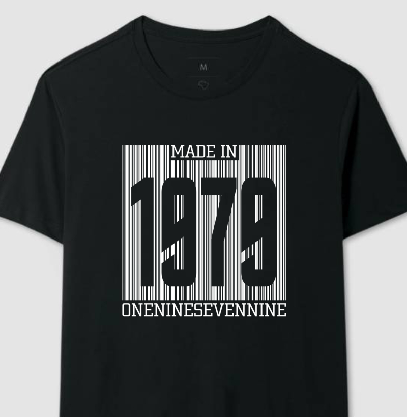 Camisa Made in Barras 1979