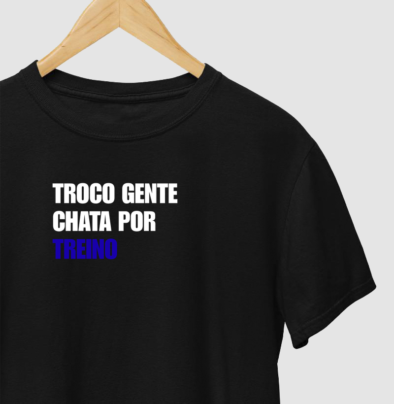 Troco gente chata por treino.