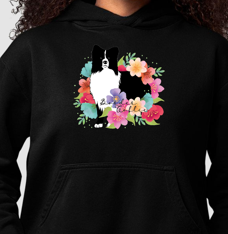 Border Collie Floral