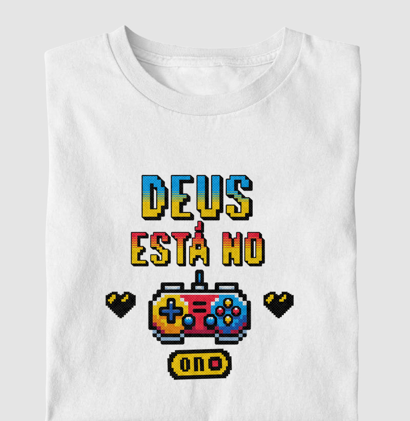 Camiseta Deus está no controle