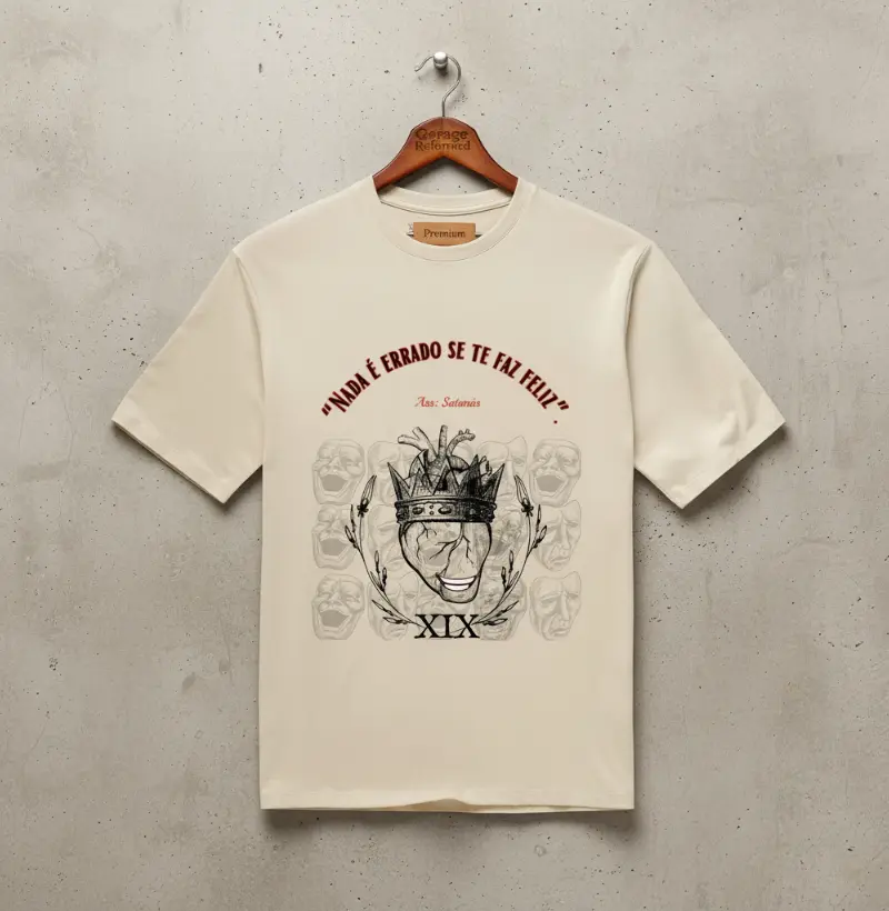 “Nada é errado se te faz feliz. Assinado: Satanás”