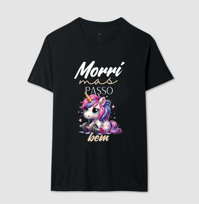 Morri, mas passo bem