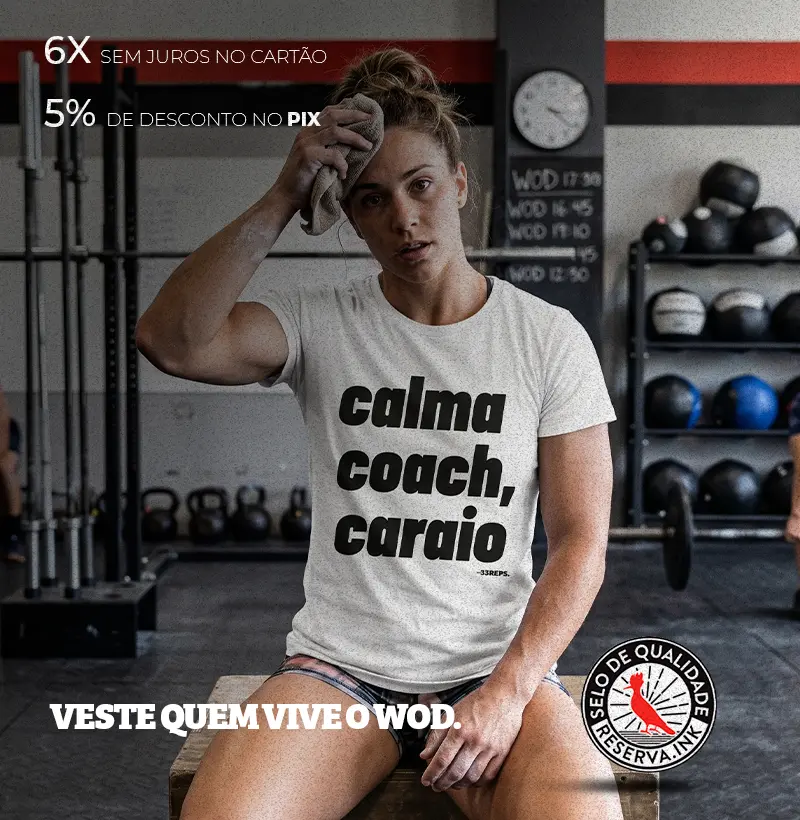 calma coach, caraio II - Camiseta