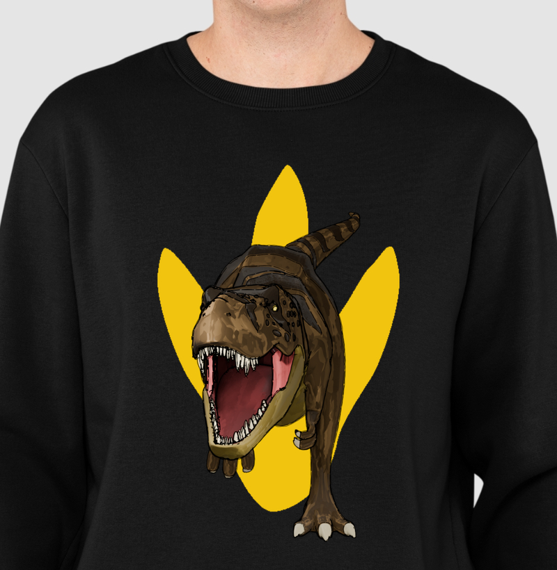 Blusa Dinossauro Suéter T-rex Algodão Premium Dinoloco