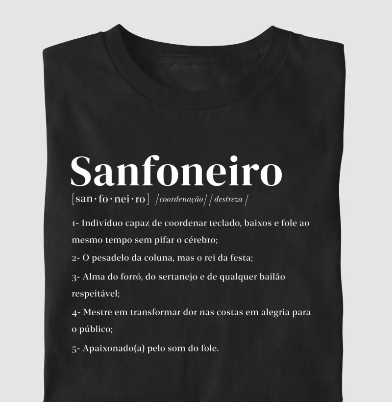 Definição de Sanfoneiro