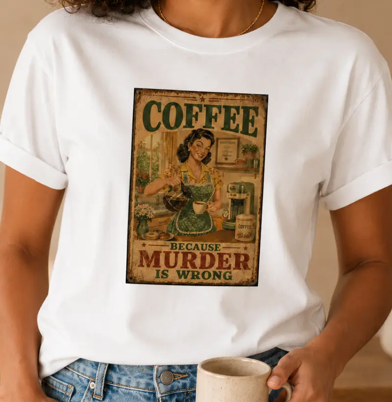 Coffee Because Murder is Wrong
