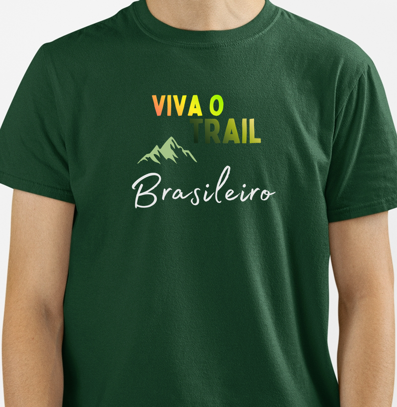 Camiseta viva o trail Brasileiro