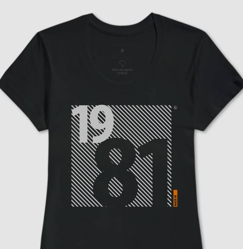 Ano 1981 Quadrado fem