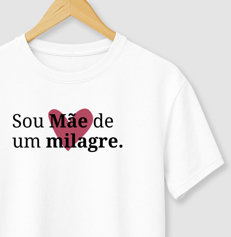 Sou mãe de um milagre - menina. 