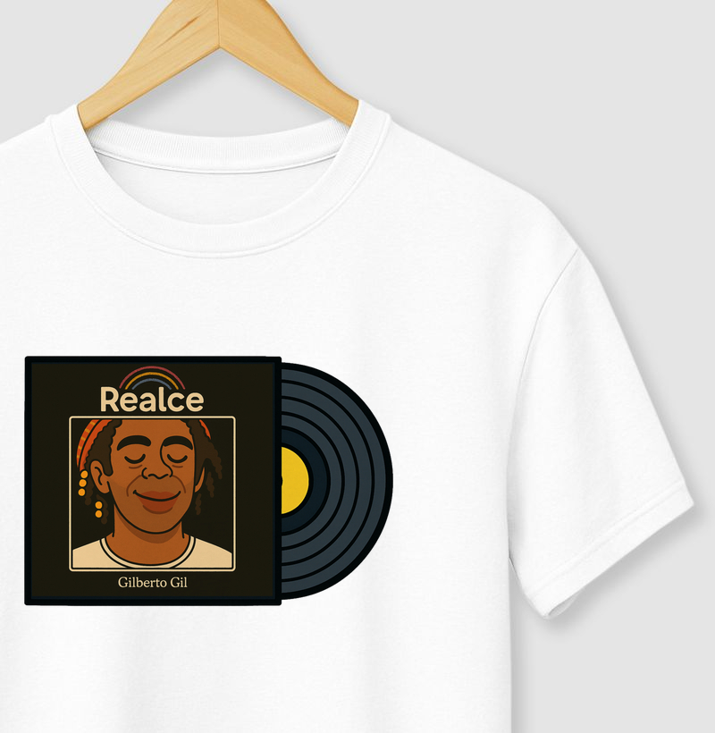 Camiseta Inspiração - Gilberto Gil - Realce 