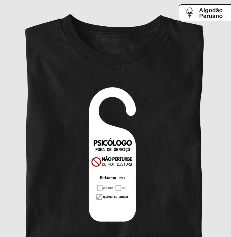 Psicólogo Fora de Serviço