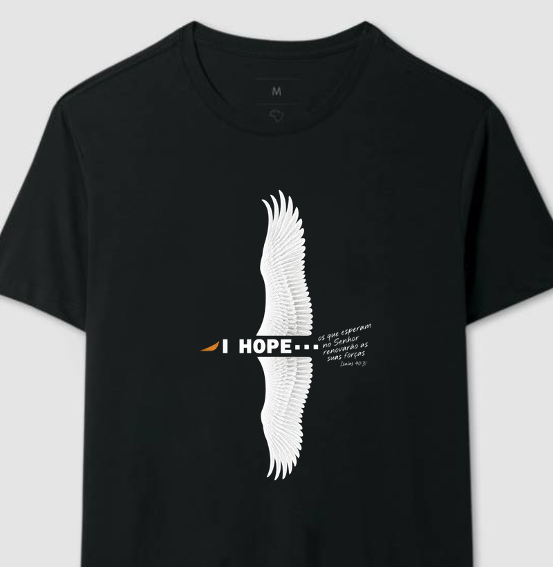Camiseta Esperança que Renova - Algodão Peruano