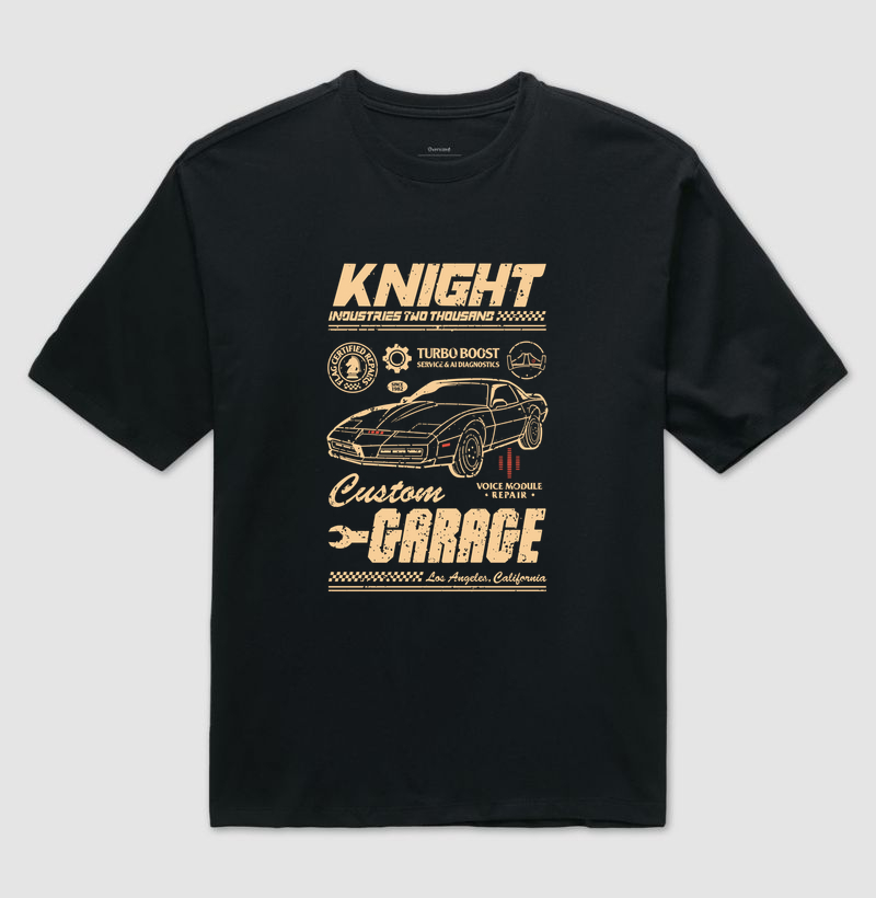 Camiseta  Vintage Rider - Camiseta Oversized