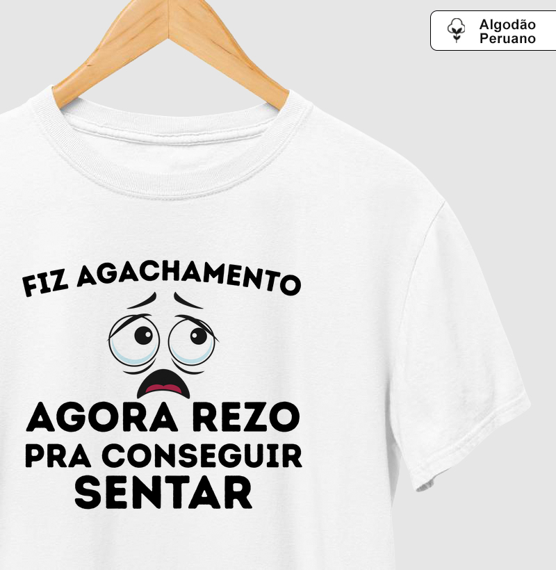 Fiz agachamento, agora rezo pra conseguir sentar