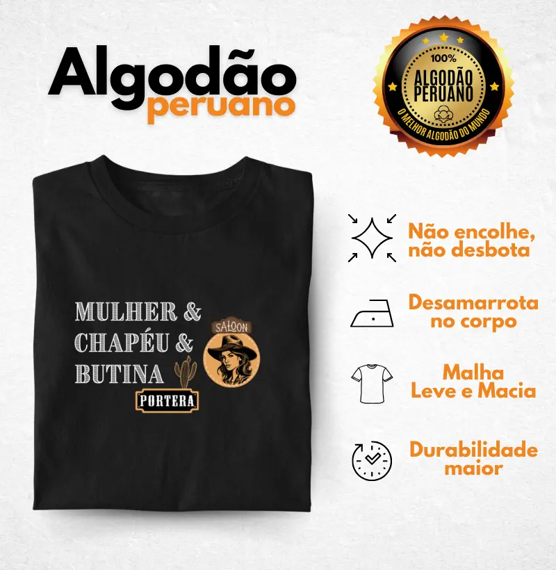 Mulher Chapéu e Butina