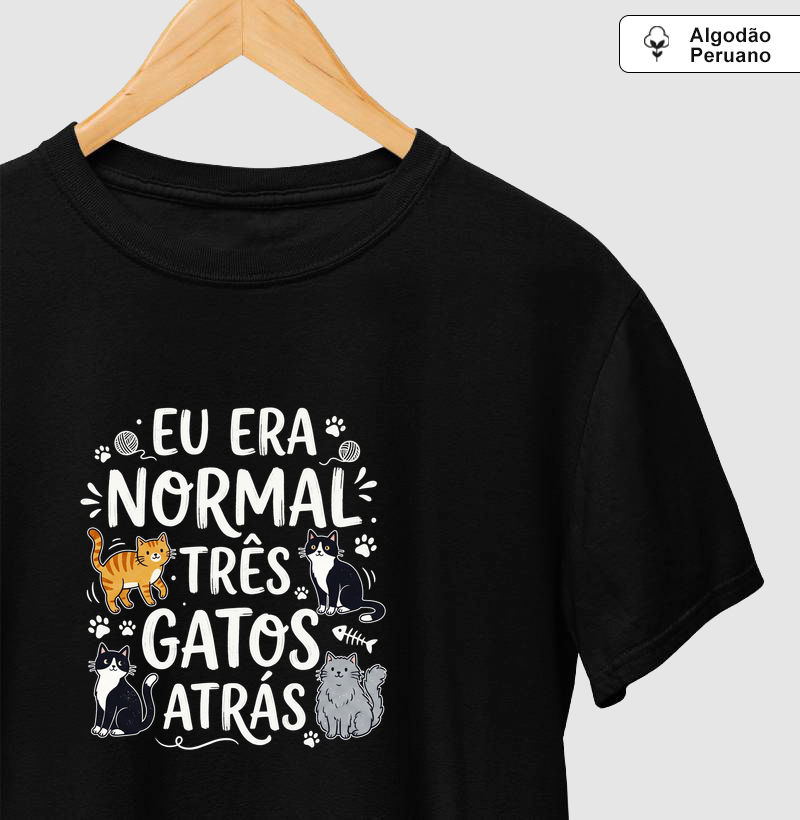 Eu era normal três gatos atrás